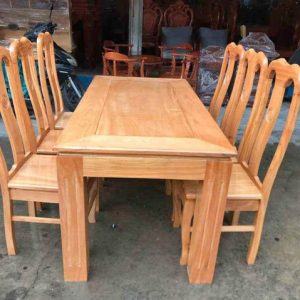 Bộ Bàn Ăn Gỗ Sồi