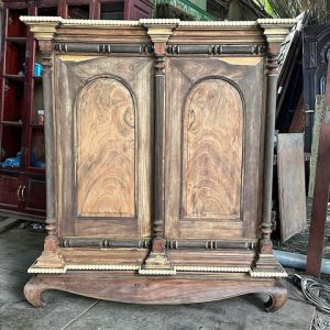 Tủ thờ gỗ trắc trám gỗ đỏ